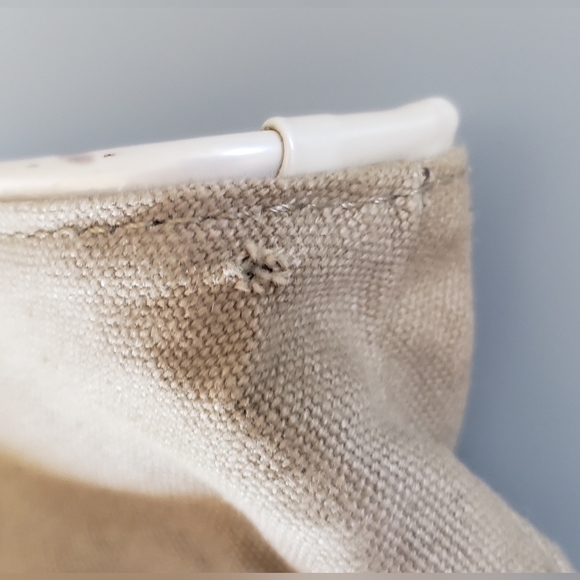 Beijo Canvas Brown & Tan Convertible/Reversible Handbag Purse Shoulder B… - Picture 11 of 15